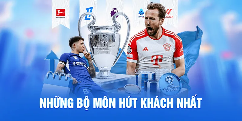 Những bộ môn hút khách nhất